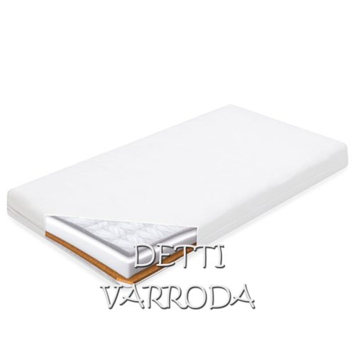 Gyerek matrac STANDARD 120 x 60 x 11 cm hajdina - habszivacs - kókusz fehér