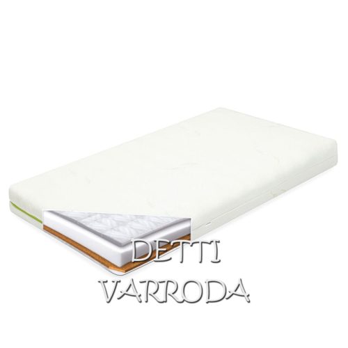 Gyerek matrac CLASSY 120 x 60 x 11 cm hajdina - habszivacs - kókusz Aloe Vera