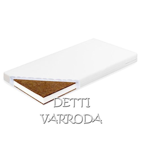 Gyerek matrac STANDARD 120 x 60 x 8 cm kókusz - habszivacs - kókusz fehér