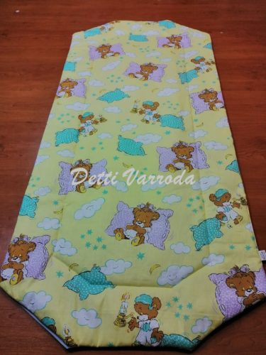 Alvó párnás maci - Ovis bélelt derékalj fektetőre 