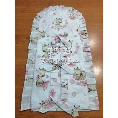 Zsiráfos / Rózsaszín - Pólyahuzat