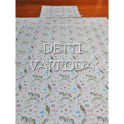   Unikornis fagyis szivárványos - Ovis ágyneműhuzat vagy Ovis ágynemű garnitúra