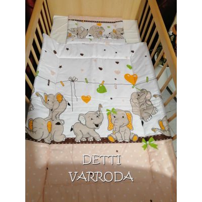   Elefántos - Babaágynemű garnitúrák 2 részes ( Paplan és párna)