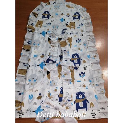 Maci sálban (kék) - Pólyahuzat