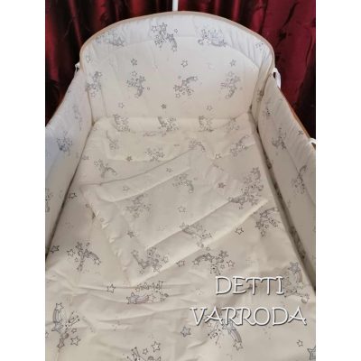 Zsiráfos - Gyermekágynemű garnitúra 3 részes