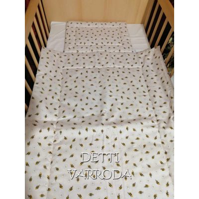 Méhecskés - Babaágynemű garnitúra 2 részes