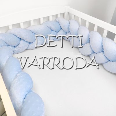 Fonott rácsvédő Minky - Világoskék 