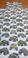 Monster truck - Ovis ágyneműhuzat vagy Ovis ágynemű garnitúra