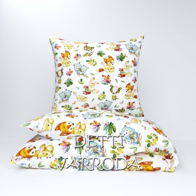   Erdei állatkák könyvvel - Ovis ágyneműhuzat vagy Ovis ágynemű garnitúra