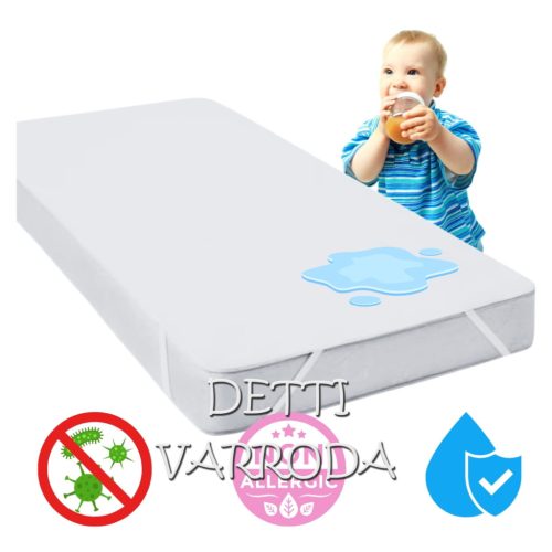 Vízhatlan fehér lepedő 70*120 cm