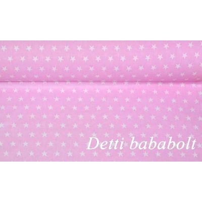 Csillagos (Rózsaszín alapon fehér csillagok)