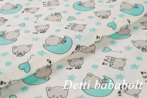 Cicák a holdon - türkiz