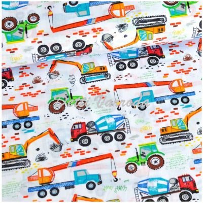 Munkagépek zsírkréta rajzok