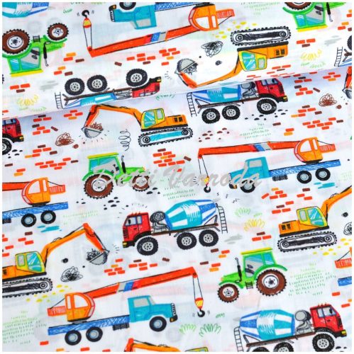 Munkagépek zsírkréta rajzok