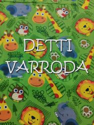 Bagoly - elefánt - zsiráf - oroszlán - zöld alapon