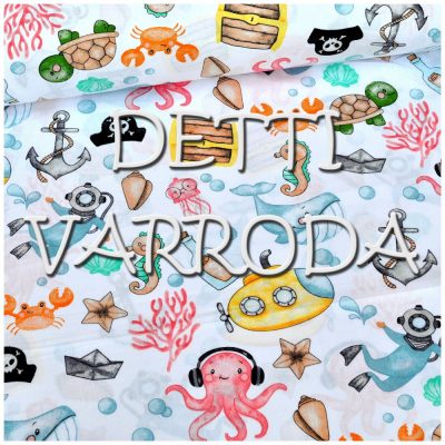 Vízi állatvilág - Ovis bélelt derékalj fektetőre