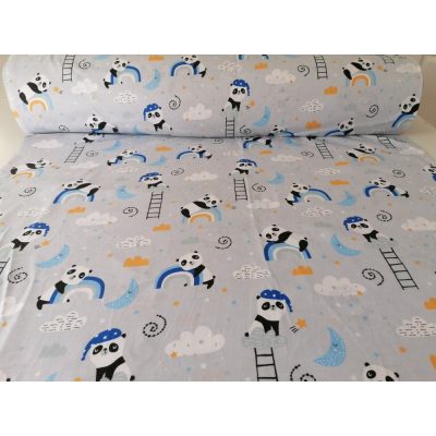 Pandás - kék szivárványos