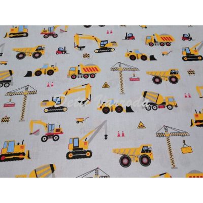 Munkagépes - szürke