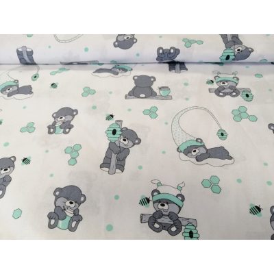 Macis - méhecskés / menta zöld 