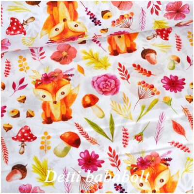 Rókák virágkoszorúban