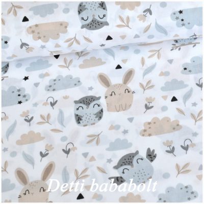 Süni, bagoly és nyuszi - barna