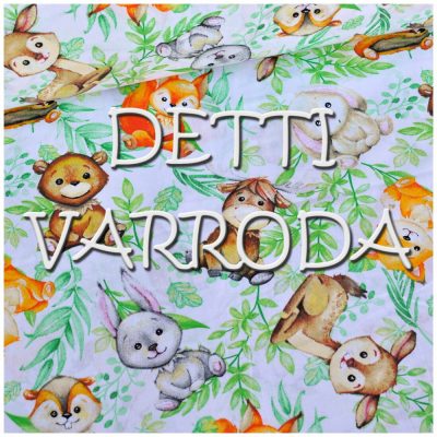 Erdei állatkák levélen