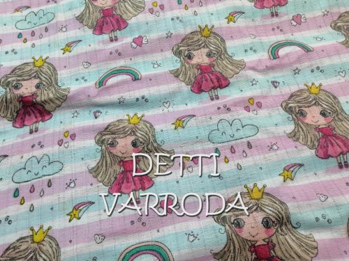 Királylány szivárvánnyal - Textilpelenka vagy Kifogó