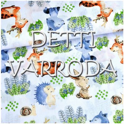 Farkas, sündisznó, őzike és csiga 