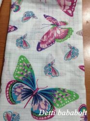 Pillangós - Mintás textilpelenka