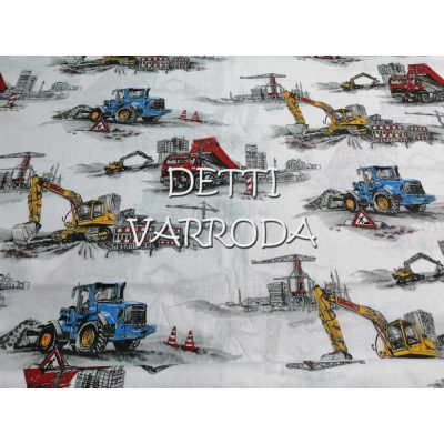 Munkagépek az építkezésen