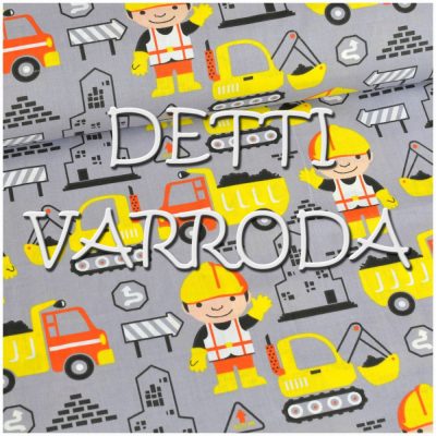 Építőipari munkások és autók