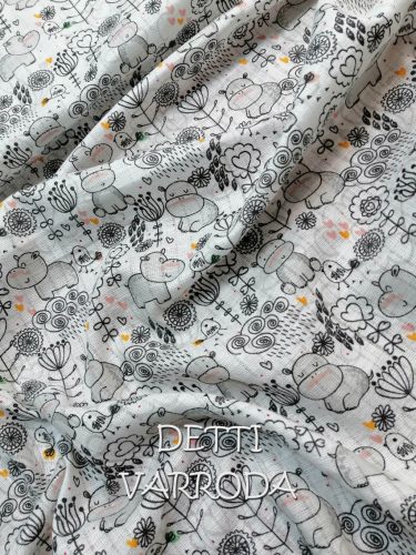 Vízilovas - Textilpelenka vagy Kifogó