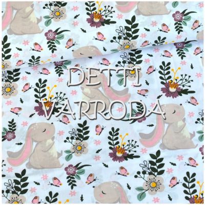 Nyuszik a virágos réten