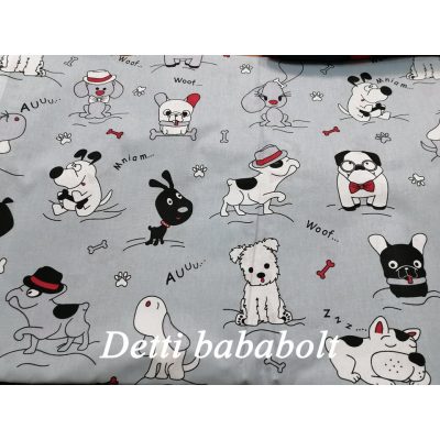 Kutyusok - Szürke alapon