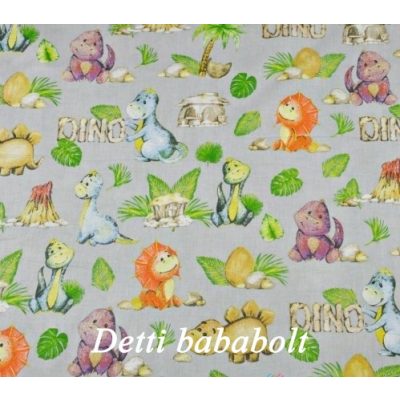 Dinoszauruszok - szürke háttér