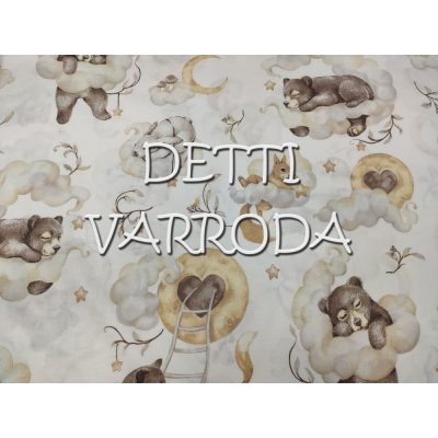 Maci, nyuszi, mókus a felhőkben - Bézs