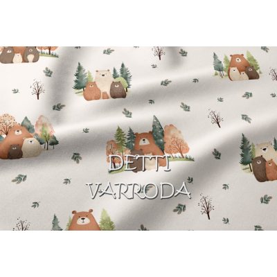 Medvecsalád az erdőben