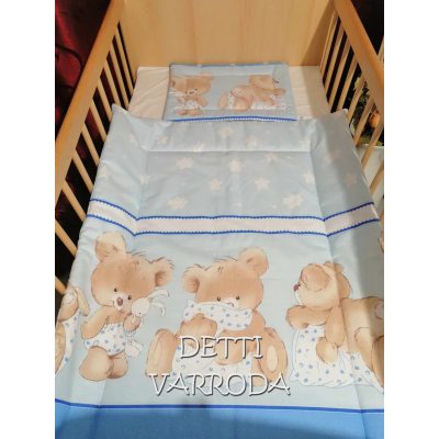   Teddy maci - Babaágynemű garnitúrák 2 részes ( Paplan és párna)