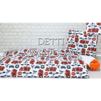   Tűzoltó rendőrség - Ovis ágyneműhuzat vagy Ovis ágynemű garnitúra