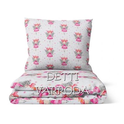   Tündérke - fehér alapon - Ovis ágyneműhuzat vagy Ovis ágynemű garnitúra