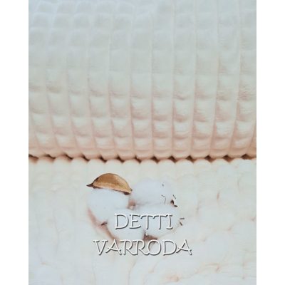 Jacquard Léda – Prémium minky anyag - Fehér