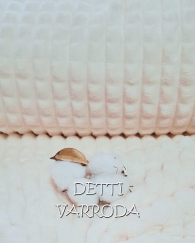 Jacquard Léda – Prémium minky anyag - Fehér