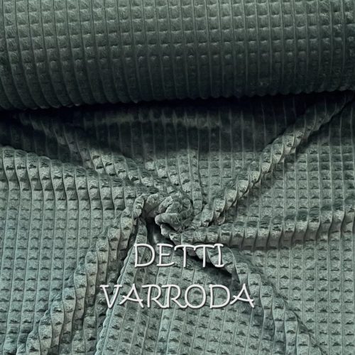 Jacquard Léda – Prémium minky anyag - Fenyőzöld