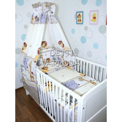 Szafari - Babaágynemű garnitúrák 4 részes