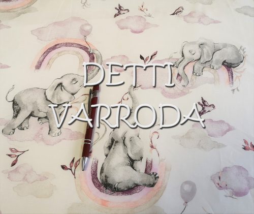 Elefántok szivárványon - kék 