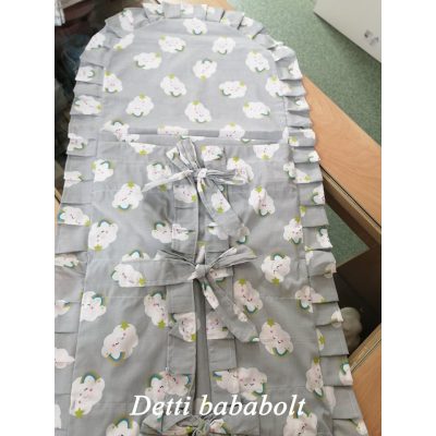 Felhős (szürke alapon) - Pólyahuzat