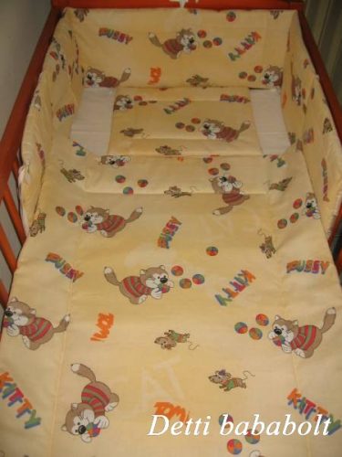 Cicás - Babaágynemű garnitúrák 3 részes (Párna, paplan, fejvédő)