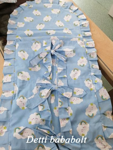 Felhős (kék alapon) - Pólyahuzat