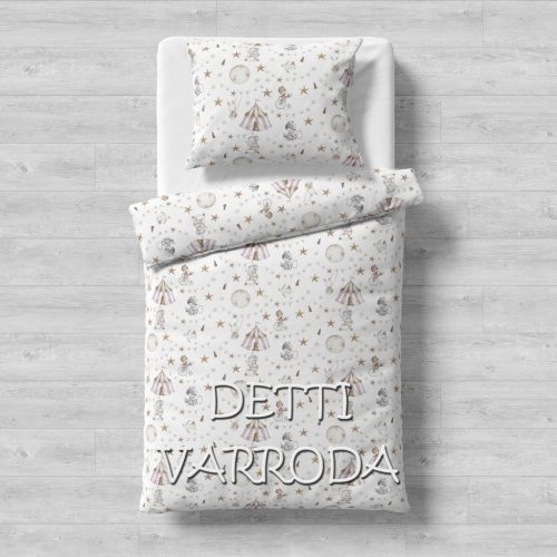 Cirkuszi állatkák - mályva sátras - Ovis ágyneműhuzat vagy Ovis ágynemű garnitúra