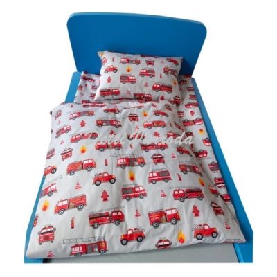  Tűzoltó autós - Ovis ágyneműhuzat vagy Ovis ágynemű garnitúra
